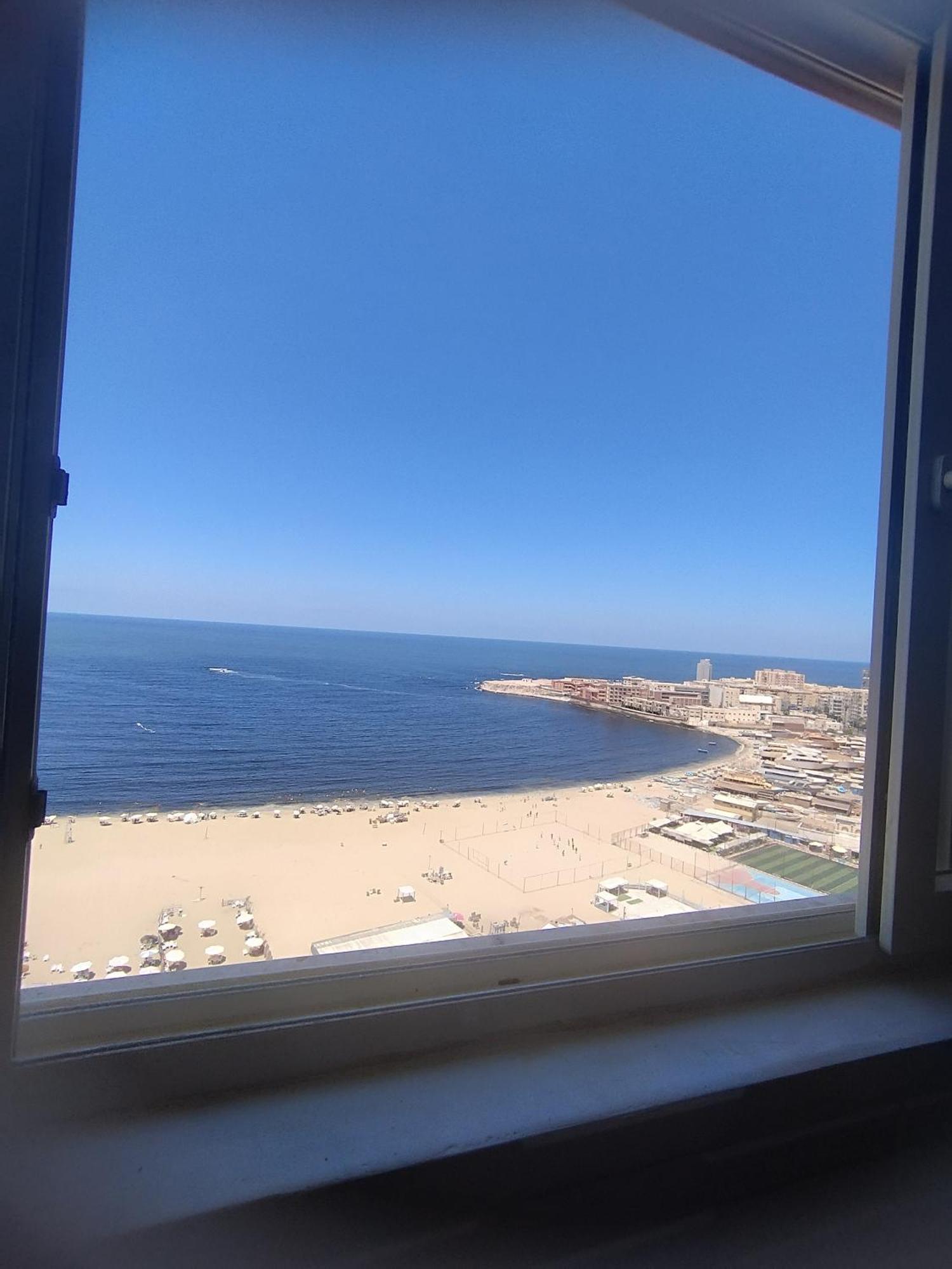 Alex Panoramic Seaview Daire İskenderiye Dış mekan fotoğraf